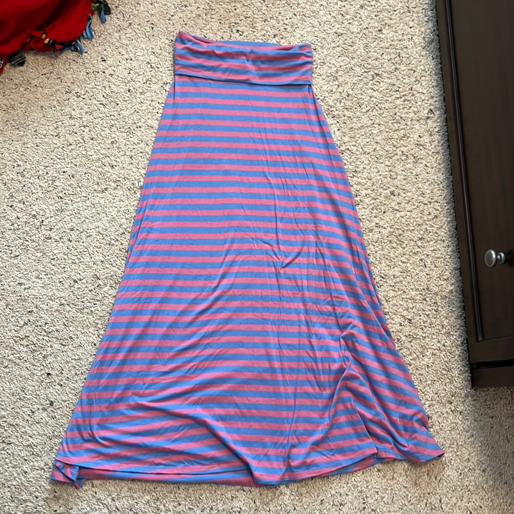 Striped Lularoe XXS Maxi Skirt
